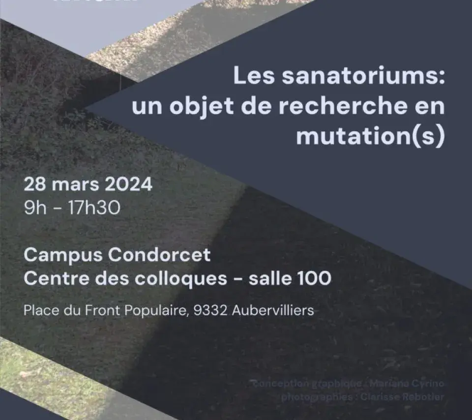 affiche de l'événement comportant le logo de l'unviersité Sorbonne Paris Nord